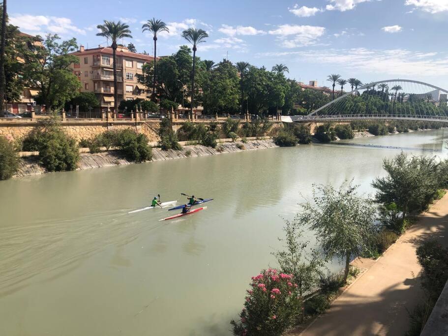 Ferienwohnung Apartamento Centrico Con Plaza De Garaje Y Piscina Murcia Exterior foto